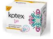 Kotex прокладки Lux нормал 10шт