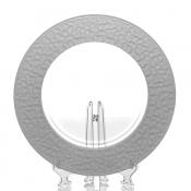 Тарелка столовая мелкая Pasabahce F&D Grace, D=35 см (цвет silver)