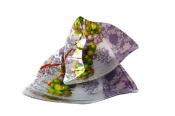 Набор 3 салатника треугольных Виноград La Vita