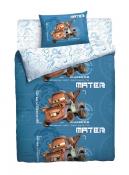Детское полутороспальное постельное белье Disney "Тачки. Мэтр" с наволочкой 50*70 (168828)
