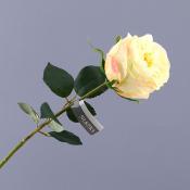 Цветок искусственный "ЖЕЛТАЯ РОЗА" длина= 50 см.