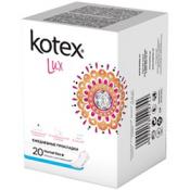 Kotex прокладки ежедневные Lux нормал део 20