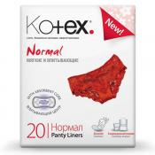 Kotex прокладки ежедневные Нормал дышащие 20
