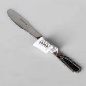 Нож столовый с узором на ручке, длина 21,3 см