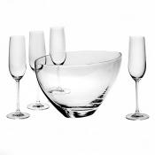 Набор для шампанского Pasabahce Denizli Crystal Lounge, 5 предметов