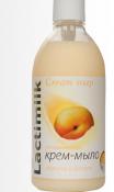 Lactimilk крем-мыло увлажняющее абрикос и йогурт 530мл.