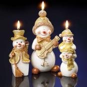 Набор новогодних свечей «Снеговики», 3 предмета