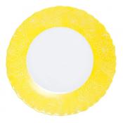 Тарелка закусочная (десертная) Luminarc Avrora Yellow, D=19 см