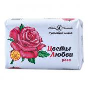 Мыло Цветы Любви Невская Косметика Роза 90гр