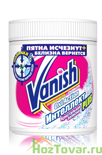 РБ Vanish OXIACTION Кристальная белизна отбеливатель (банка) бел. 500 гр.