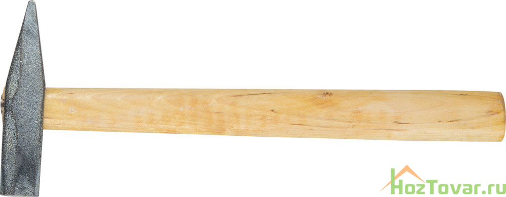 Молоток "НИЗ" оцинкованный с деревянной рукояткой, 200гр.