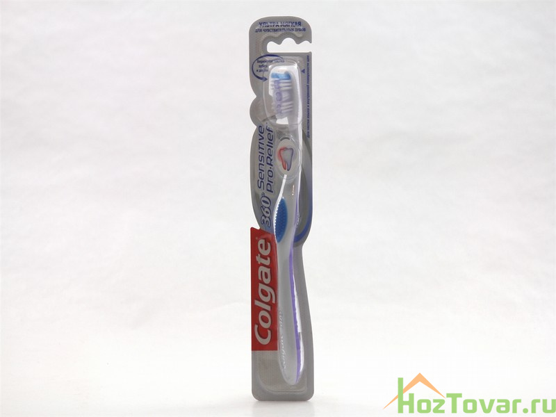 Зубная щетка Колгейт 360 Sensitive Pro-Relief мягк.