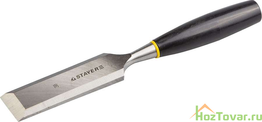 Стамеска STAYER "MASTER" с пластмассовой ручкой, 38мм