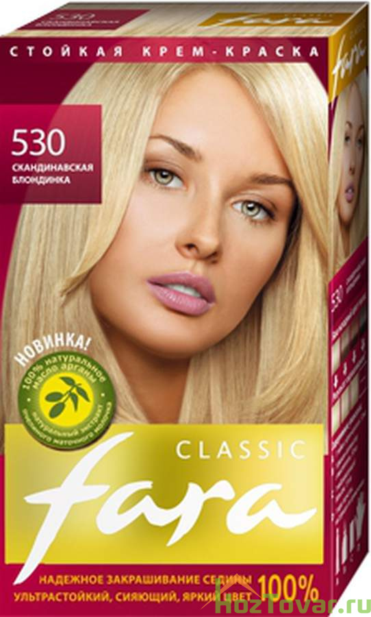 Краска для волос Фара 530 скандинавский блондин