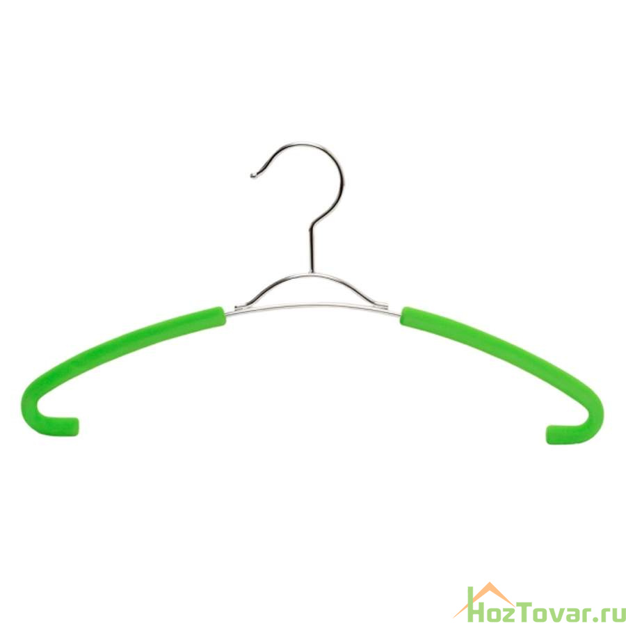 Вешалка для блузок 41см цвет: зеленый