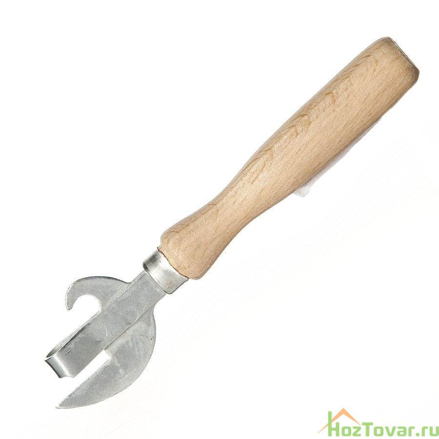 Нож консервный с деревянной ручкой Классика