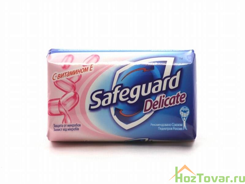 Мыло Safeguard антибактериальное, с витамином Е 90 гр