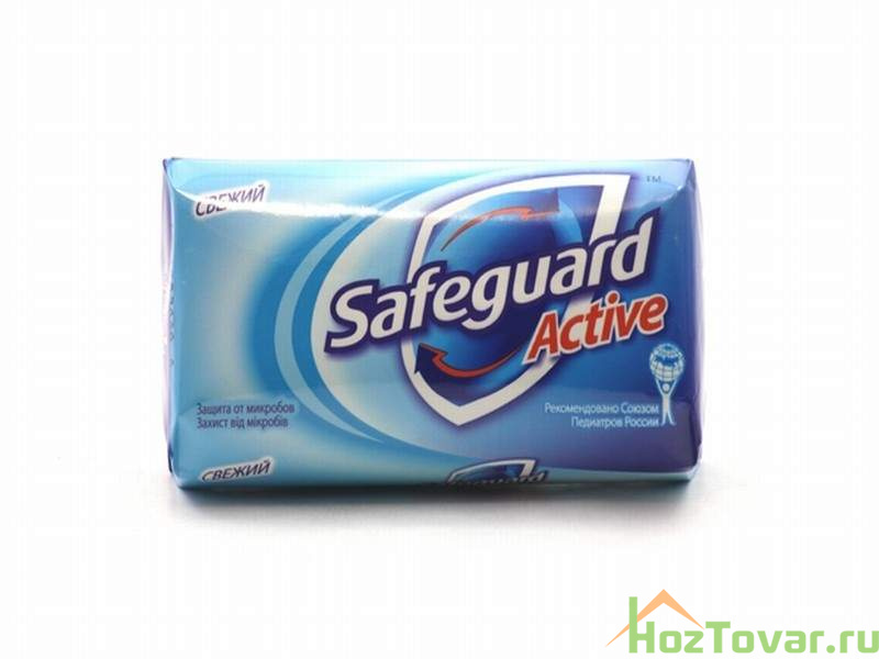 Мыло Safeguard антибактериальное, свежий 90 гр.
