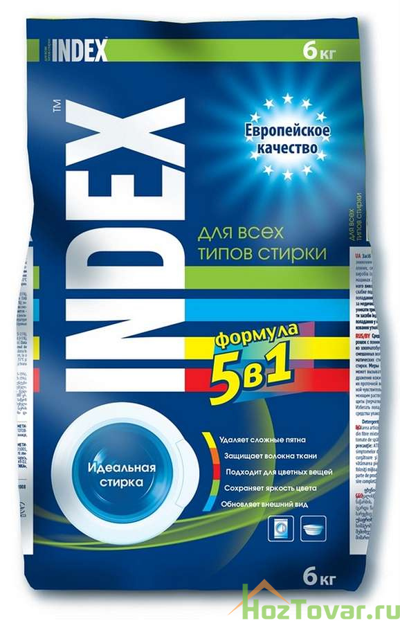 Стиральный порошок Невская Косметика Index универсальный 6000гр