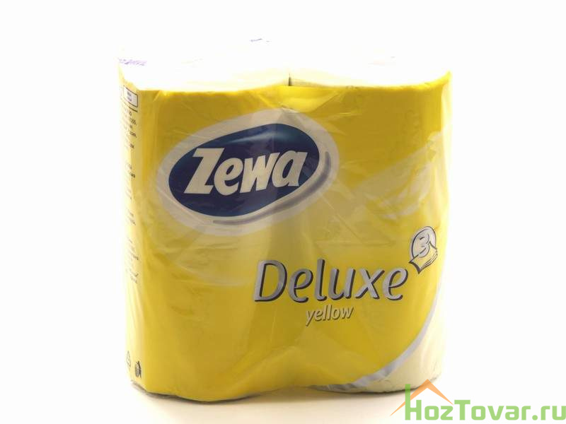 Туалетная бумага Zewa Delux ромашка 3х-сл.4рул