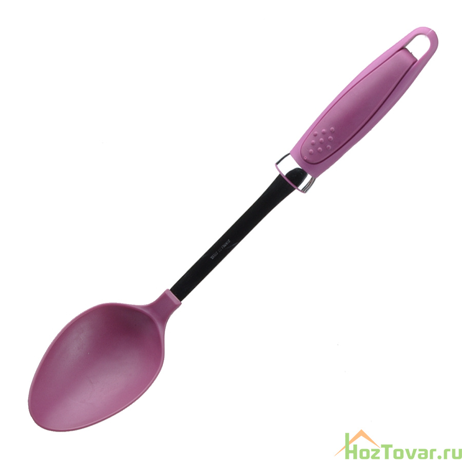 Ложка гарнирная пластиковая LaSella, фиолетовая