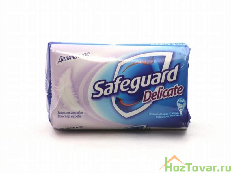 Мыло Safeguard антибактериальное, деликатное 90 гр.