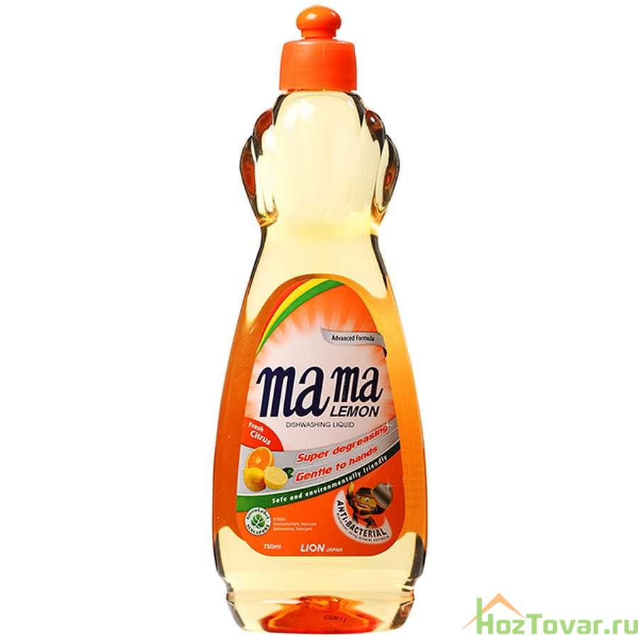 Mama Конц. гель для мытья посуды и детских принадлежностей Mama Lemon АНТИБАК 750 мл