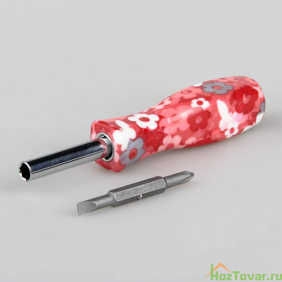 Отвертка House & Holder с цветной ручкой, длина 18,5 см (цвета в ассортименте)