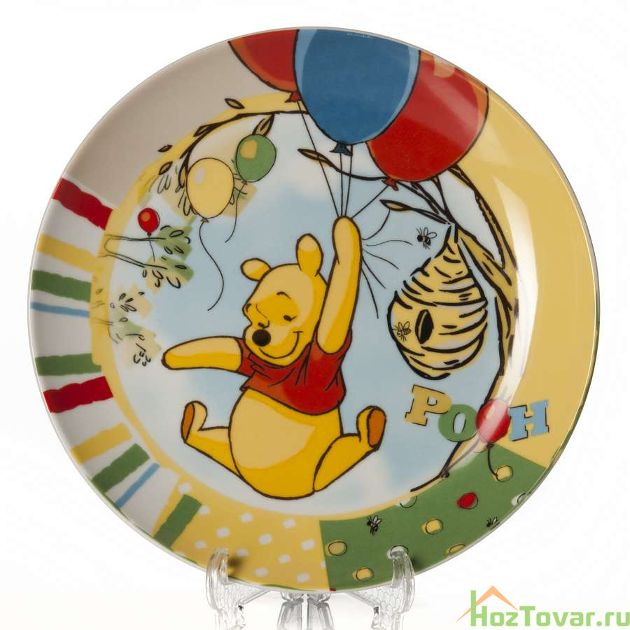 Тарелка закусочная (десертная) Personality Winnie The Pooh, D=19 см