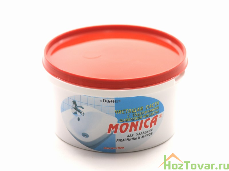 Monika-супер, чистящая паста со щавелевой кислотой, 450 гр.