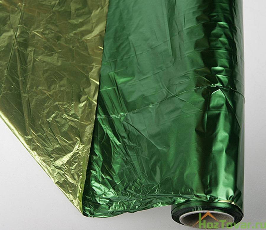 B-929IL-ZL1VE Плёнка в рулоне полисилк зеленый/салатовый 1*50м (1 шт)
