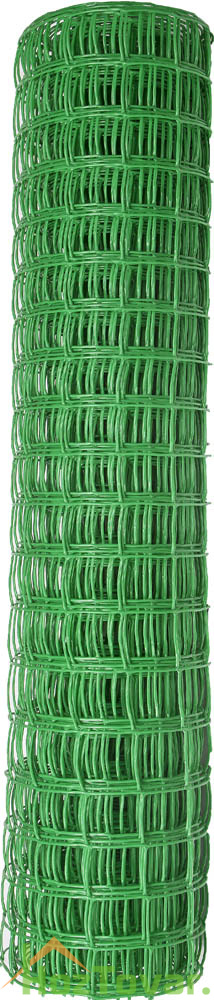 Решетка садовая Grinda, цвет зеленый, 1х10 м, ячейка 60х60 мм