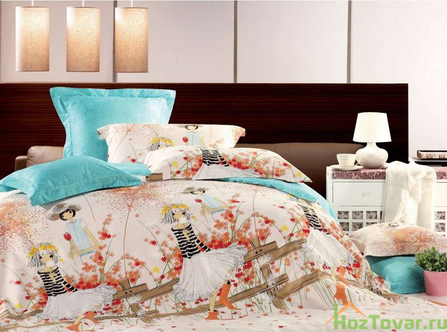 Семейное постельное белье Tiffany's Secret "Ожидание" (сатин, наволочки 50х70)