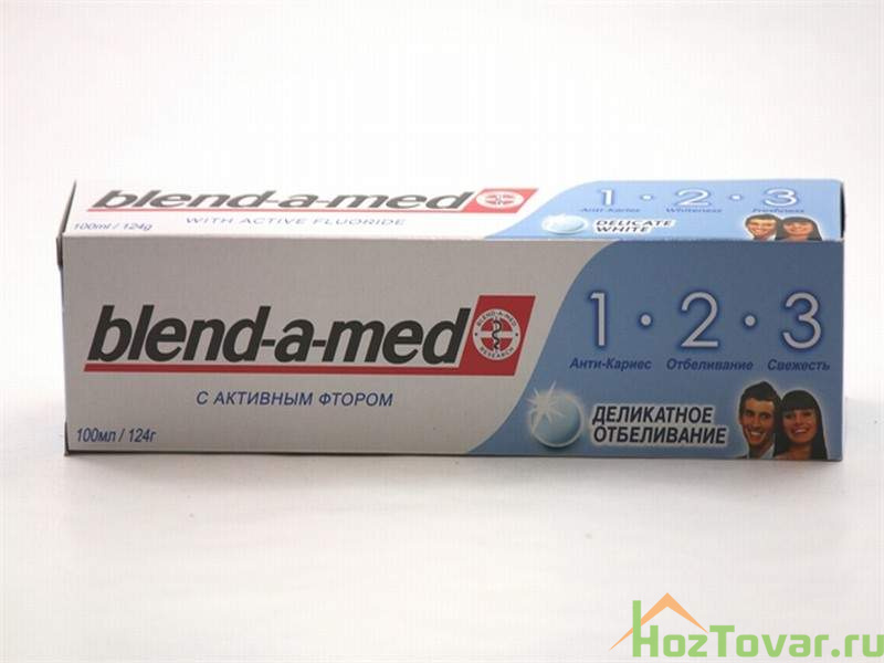 Зубная паста Бленд-а-мед 100 мл 3_Эффект Деликатное отбеливание