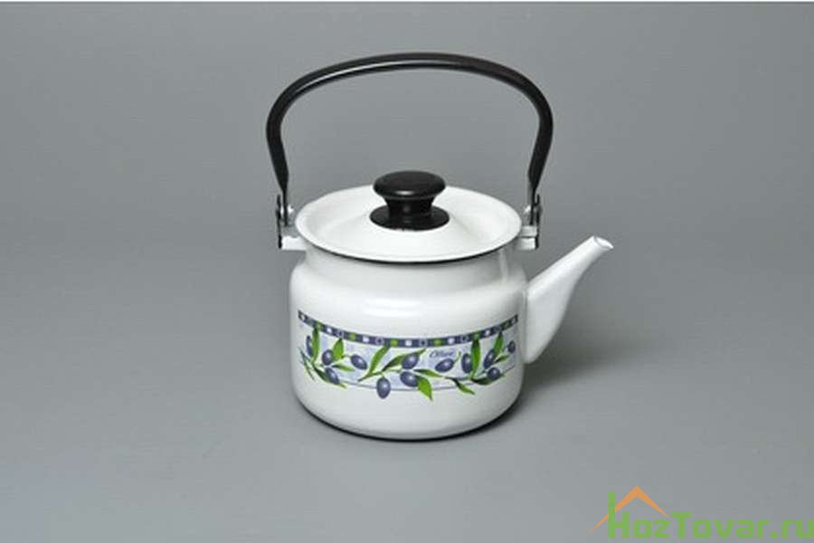 Чайник 2,0л цилиндрический с рисунком