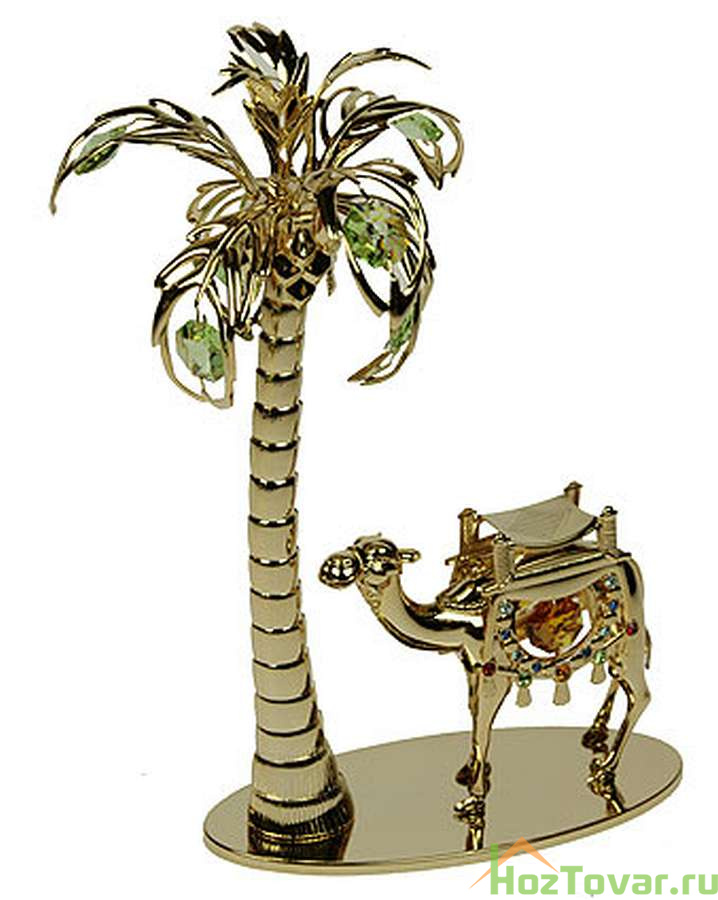 Декоративная композиция "Верблюд под пальмой" (1 шт)