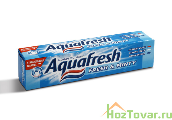 Зубная паста Аквафреш синяя 50 мл.