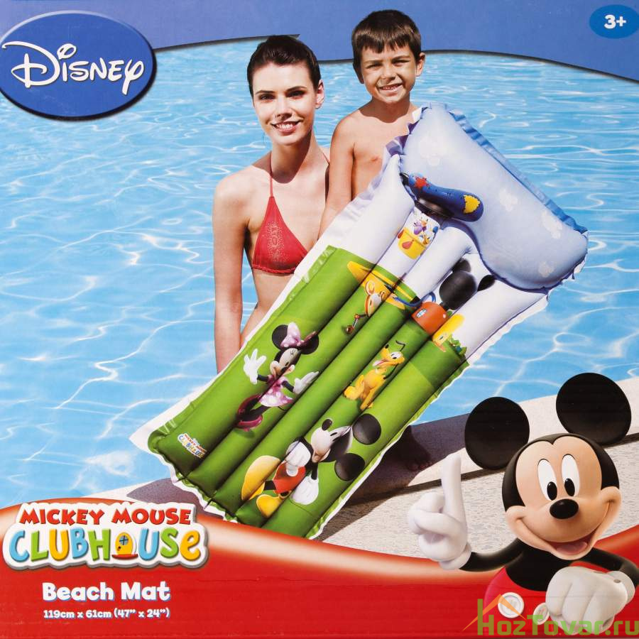 Матрас надувной "Mickey Mouse and friends" 119*61см