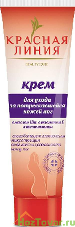 Красная кожа стоп ног Welcome! VK