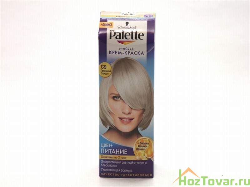 Краска для волос PALETTE С 9 пепельный блондин 50мл