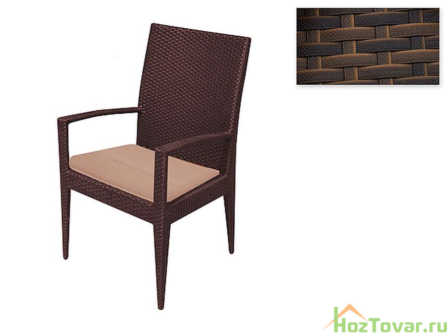 Садовая мебель: стул (65*57*96см) со съемным сиденьем (полиэстер наполнитель спонж) (комплектуется: 7430017)