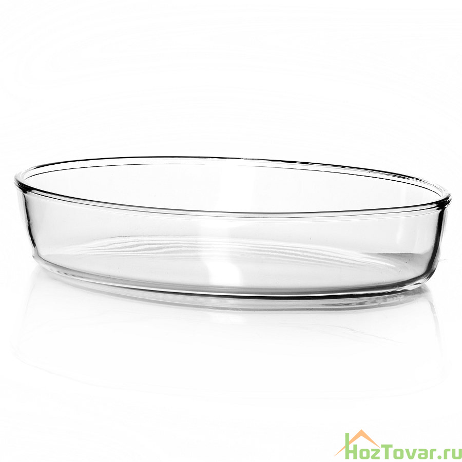 Посуда для СВЧ форма овальная б/крышки 2360 мл (305,5*215,5 мм)