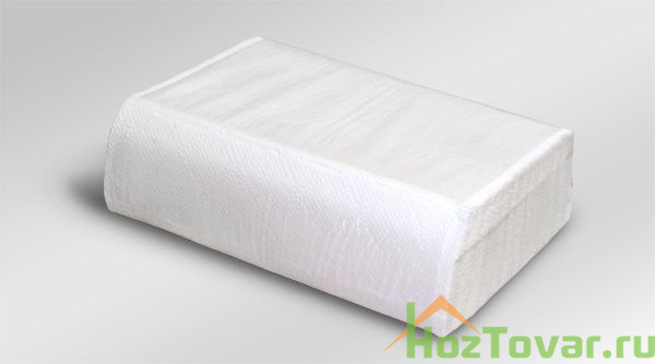 Бумажные листовые полотенца Z-сложения "BELUX professional" 2-х слойные 200л. белые