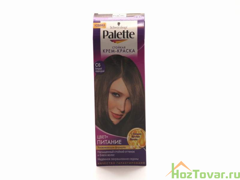 Краска для волос PALETTE С 6 холодный средне- русый 50мл