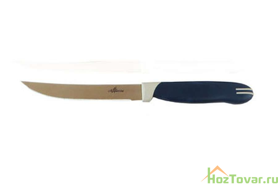 Нож для нарезки из нержавеющей стали Комфорт Appetite, длина лезвия 11 см