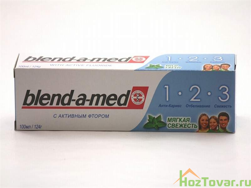 Зубная паста Бленд-а-мед 100 мл 3_Эффект Мягкая свежесть