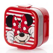 Контейнер Idea "Disney. Минни Маус", 2 секции, цвет: красный