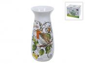 Ваза для цветов "Birds" d=10см h=21см (подарочная упаковка)