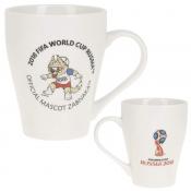 Кружка фарфоровая "ЧМ 2018", объем 400 мл (транспортная упаковка)