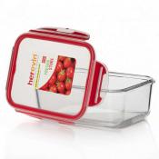 Контейнер для продуктов 1600 мл красный